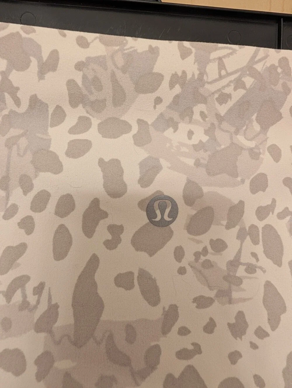 Lululemon Align White & Light Gray Leopard Print Leggings - Picture 5 of 7